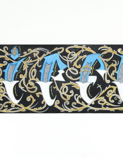 Lettering 01 painting